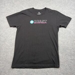 Mr Beast Shirt Mens Medium Philanthropy Feastables Graphic Tee Pixel Stream Game